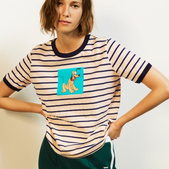 Zara | Tops | Zara Pluto Disney Tshirt 
